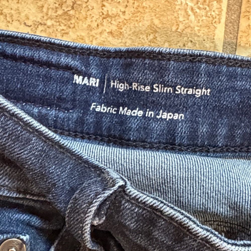 AG Adriano Goldschmied Indigo Straight Leg Jeans - Picture 3 of 7